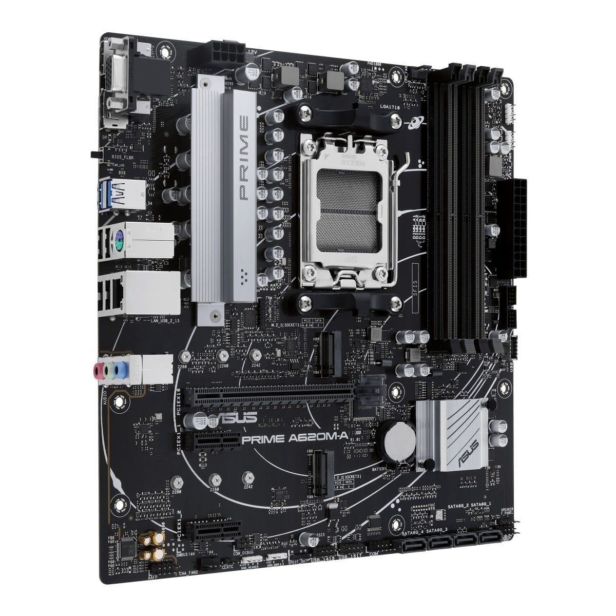 ASUS ASUS PRIME A620M-A-CSM AMD A620 Socket AM5 micro ATX - COMPONENTI | TecnoCARE.net Sabaudia, Latina, Terracina, San Felice Circeo e Pontinia