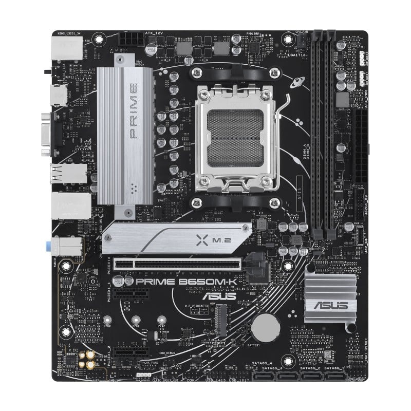 ASUS ASUS PRIME B650M-K AMD B650 Socket AM5 micro ATX - COMPONENTI | TecnoCARE.net Sabaudia, Latina, Terracina, San Felice Circeo e Pontinia