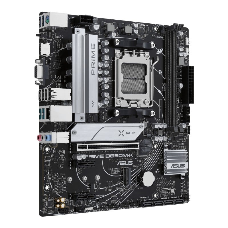 ASUS ASUS PRIME B650M-K AMD B650 Socket AM5 micro ATX - COMPONENTI | TecnoCARE.net Sabaudia, Latina, Terracina, San Felice Circeo e Pontinia