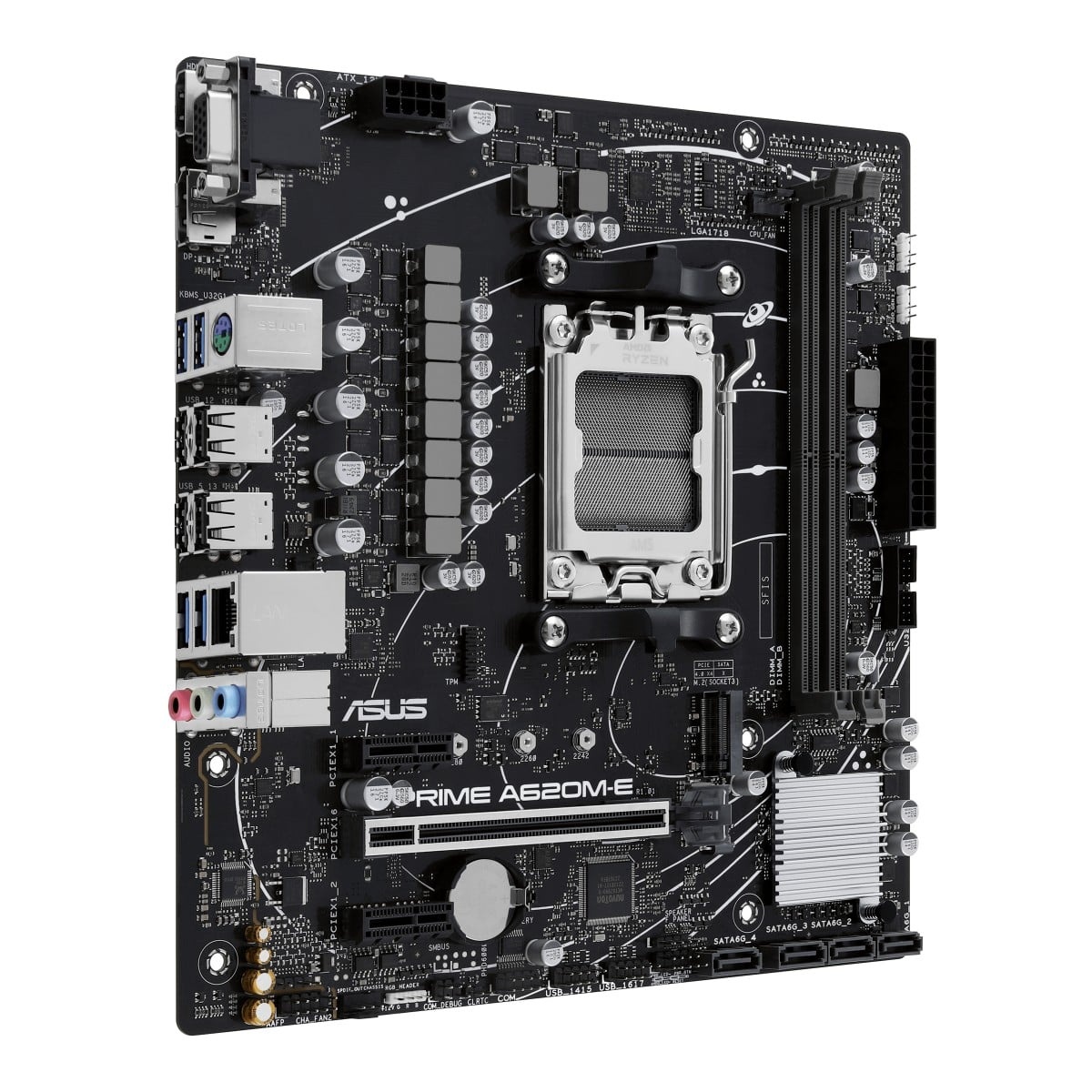 ASUS ASUS PRIME A620M-E-CSM AMD A620 Socket AM5 micro ATX - COMPONENTI | TecnoCARE.net Sabaudia, Latina, Terracina, San Felice Circeo e Pontinia