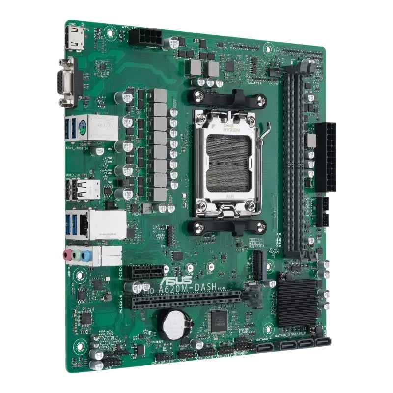 ASUS ASUS PRO A620M-DASH-CSM AMD A620 Socket AM5 micro ATX - COMPONENTI | TecnoCARE.net Sabaudia, Latina, Terracina, San Felice Circeo e Pontinia