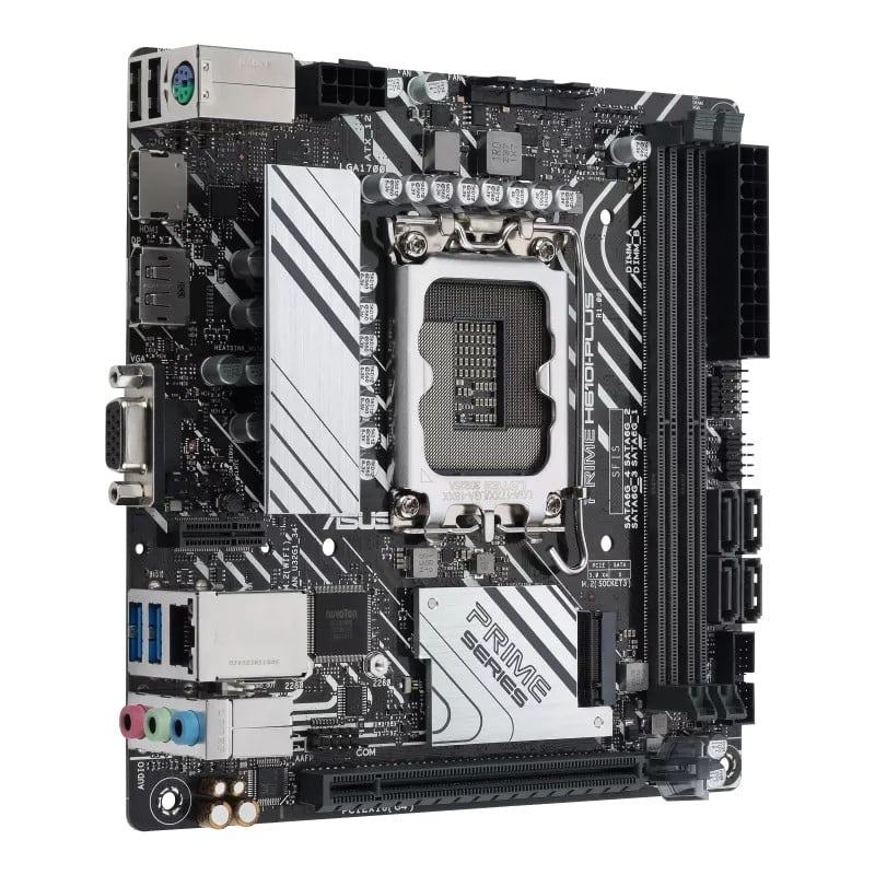 ASUS ASUS PRIME H610I-PLUS-CSM Intel H610 LGA 1700 mini ITX - COMPONENTI | TecnoCARE.net Sabaudia, Latina, Terracina, San Felice Circeo e Pontinia