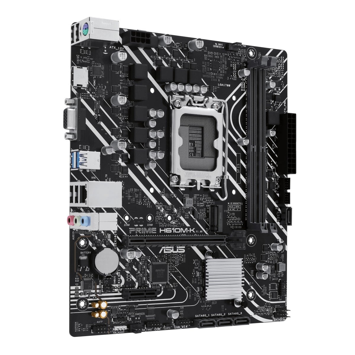 ASUS ASUS Prime H610M-K Intel H610 LGA 1700 micro ATX - COMPONENTI | TecnoCARE.net Sabaudia, Latina, Terracina, San Felice Circeo e Pontinia