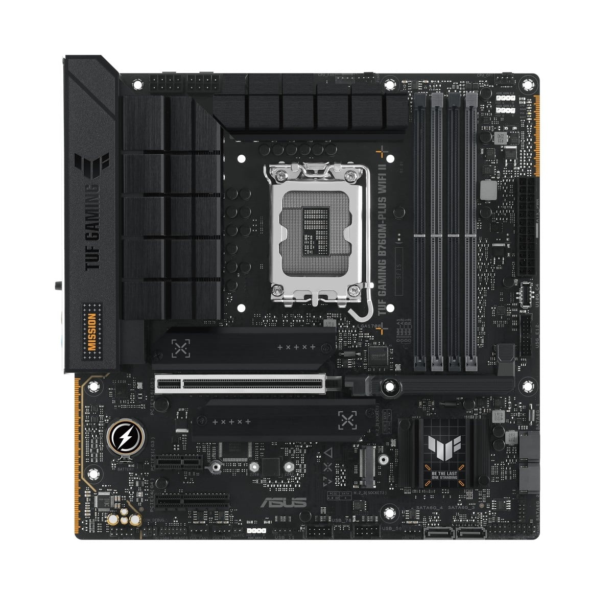 ASUS ASUS TUF GAMING B760M-PLUS WIFI II Intel B760 LGA 1700 micro ATX - COMPONENTI | TecnoCARE.net Sabaudia, Latina, Terracina, San Felice Circeo e Pontinia