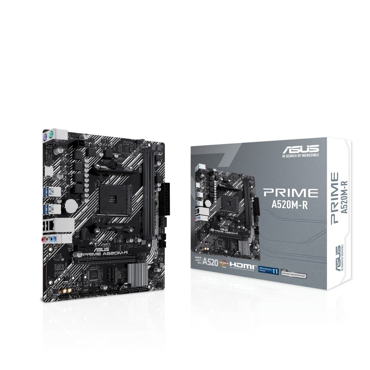 ASUS ASUS PRIME A520M-R AMD A520 Socket AM4 micro ATX - COMPONENTI | TecnoCARE.net Sabaudia, Latina, Terracina, San Felice Circeo e Pontinia