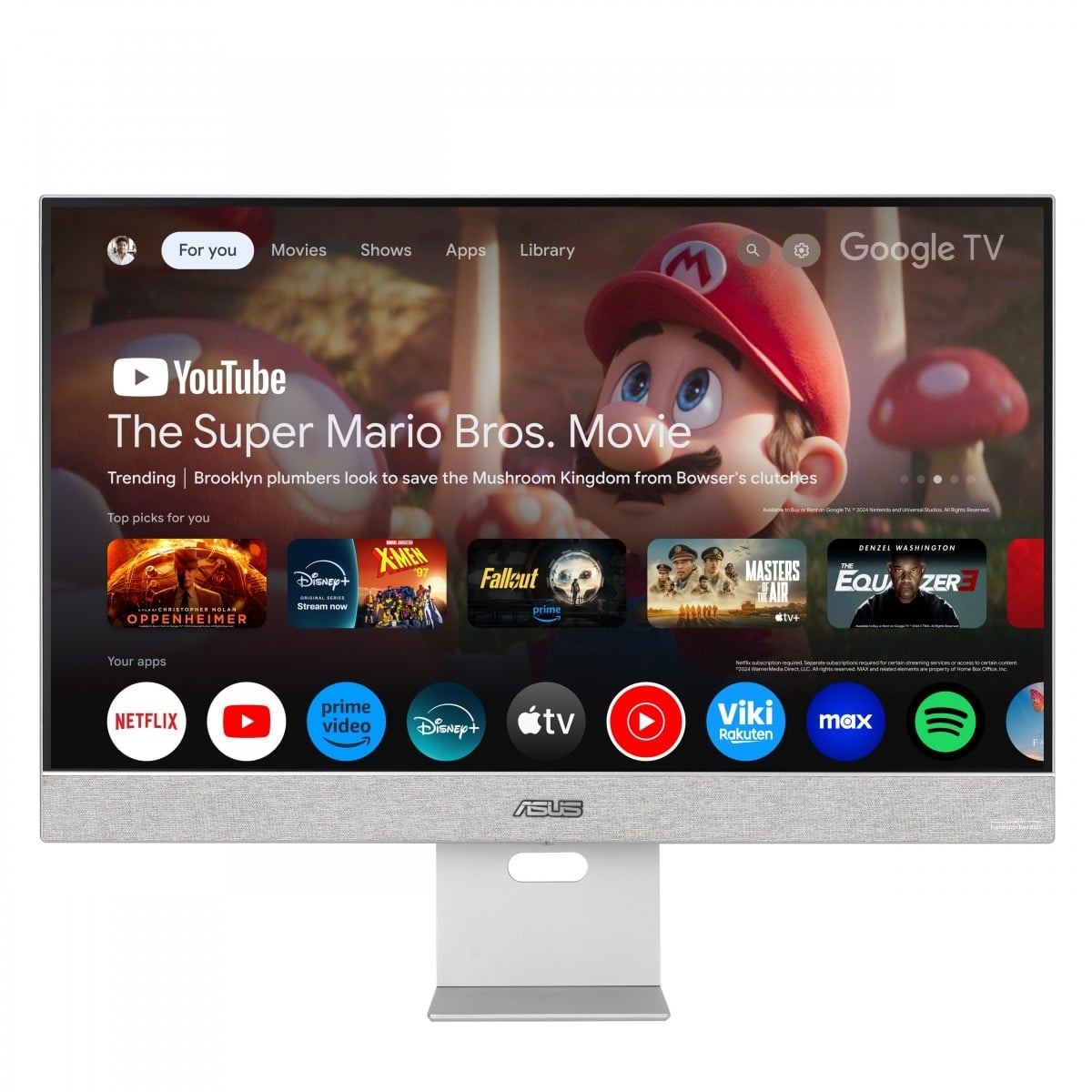 ASUS ASUS ZenScreen Smart Monitor MS27UC Monitor PC 68,6 cm (27") 3840 x 2160 Pixel 4K Ultra HD LCD Grigio - MONITOR E ACCESSORI | TecnoCARE.net Sabaudia, Latina, Terracina, San Felice Circeo e Pontinia