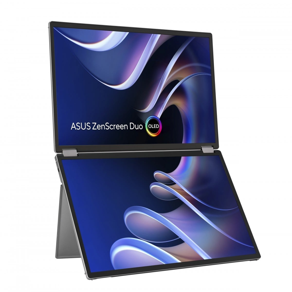 ASUS ASUS ZenScreen Duo OLED MQ149CD Monitor PC 35,6 cm (14") 1920 x 1200 Pixel WUXGA Argento - MONITOR E ACCESSORI | TecnoCARE.net Sabaudia, Latina, Terracina, San Felice Circeo e Pontinia