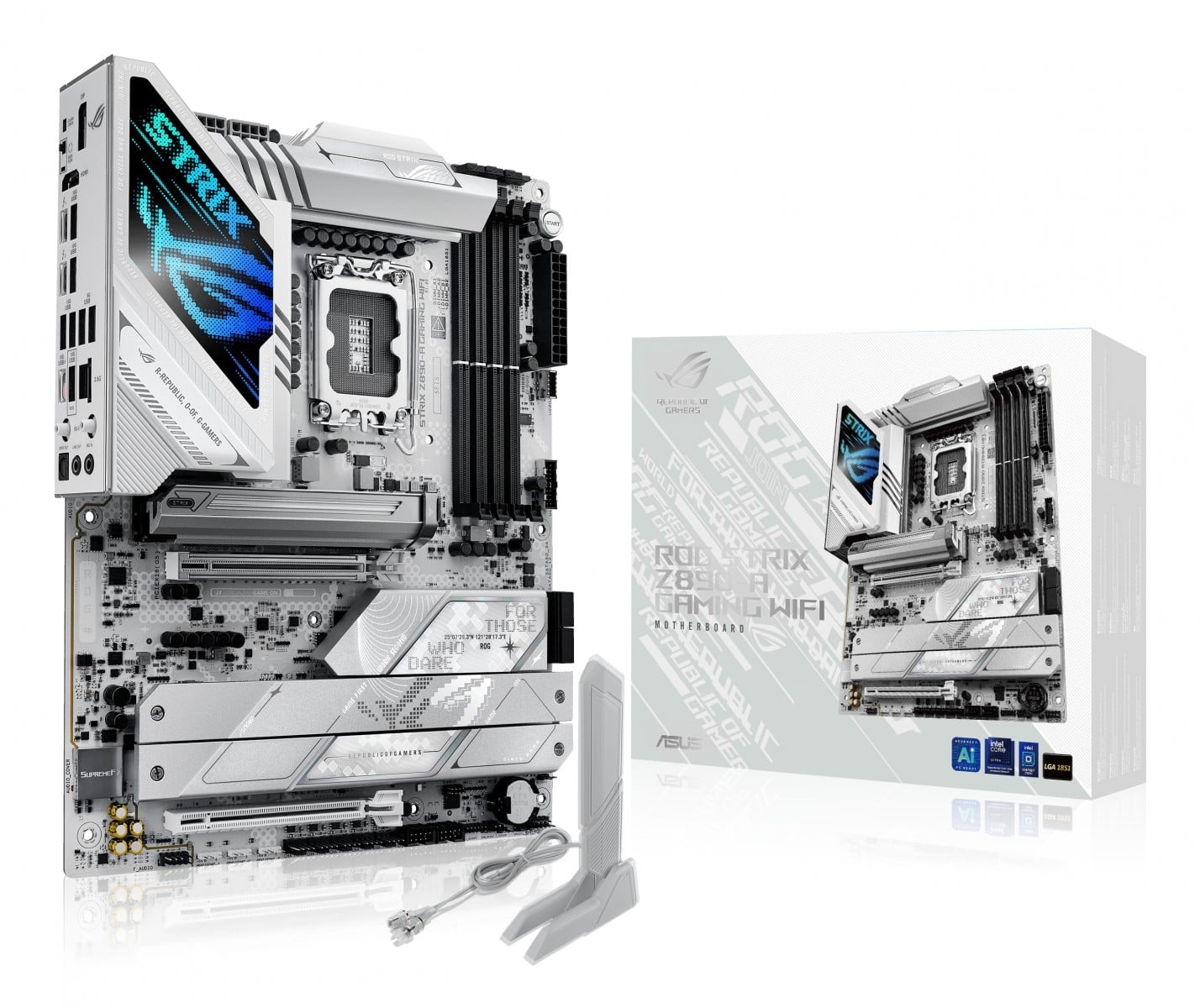 ASUS ASUS ROG STRIX Z890-A GAMING WIFI Intel Z890 LGA 1851 (Socket V1) ATX - COMPONENTI | TecnoCARE.net Sabaudia, Latina, Terracina, San Felice Circeo e Pontinia