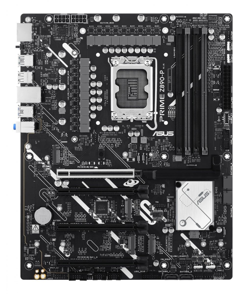 ASUS ASUS PRIME Z890-P Intel Z890 LGA 1851 (Socket V1) ATX - COMPONENTI | TecnoCARE.net Sabaudia, Latina, Terracina, San Felice Circeo e Pontinia