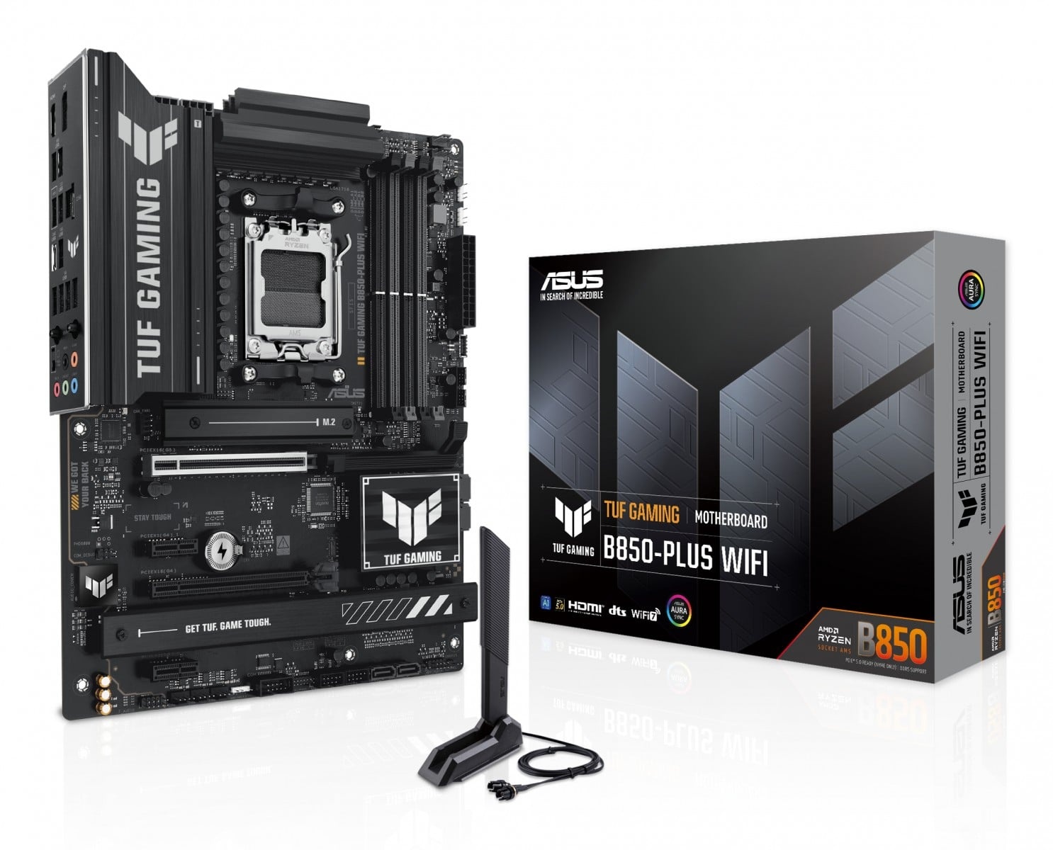 ASUS ASUS TUF GAMING B850-PLUS WIFI AMD B850 Socket AM5 ATX - COMPONENTI | TecnoCARE.net Sabaudia, Latina, Terracina, San Felice Circeo e Pontinia