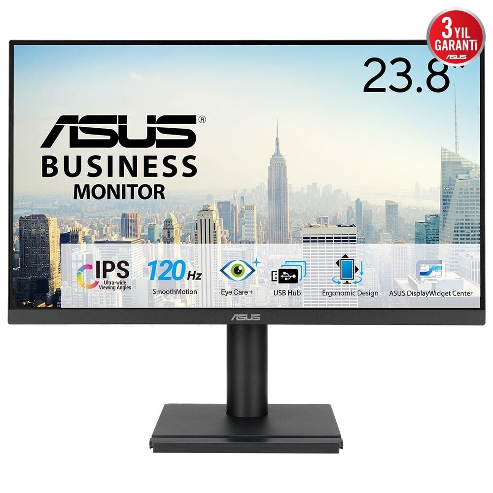 ASUS ASUS VA249QGS Monitor PC 60,5 cm (23.8") 1920 x 1080 Pixel Full HD LED Nero - MONITOR E ACCESSORI | TecnoCARE.net Sabaudia, Latina, Terracina, San Felice Circeo e Pontinia