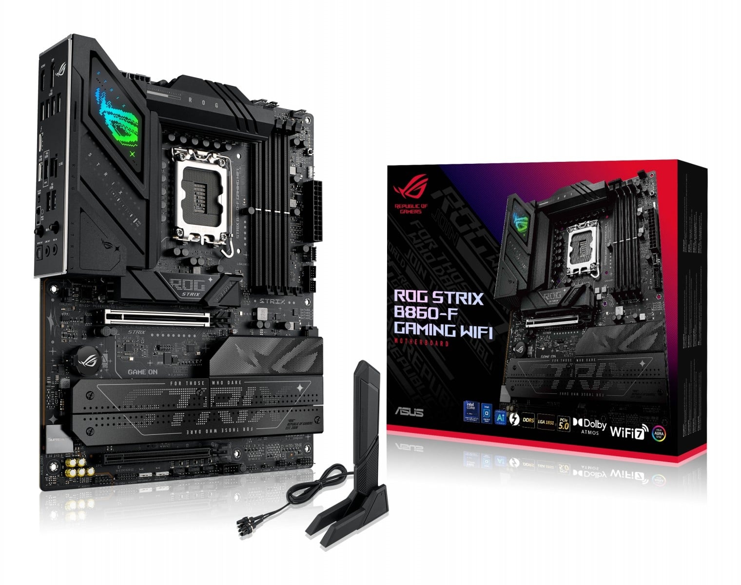 ASUS ASUS ROG STRIX B860-F GAMING WIFI Intel B860 LGA 1851 (Socket V1) ATX - COMPONENTI | TecnoCARE.net Sabaudia, Latina, Terracina, San Felice Circeo e Pontinia
