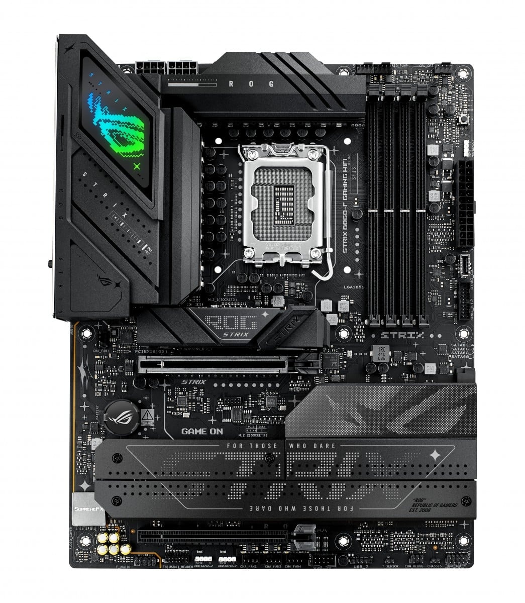 ASUS ASUS ROG STRIX B860-F GAMING WIFI Intel B860 LGA 1851 (Socket V1) ATX - COMPONENTI | TecnoCARE.net Sabaudia, Latina, Terracina, San Felice Circeo e Pontinia