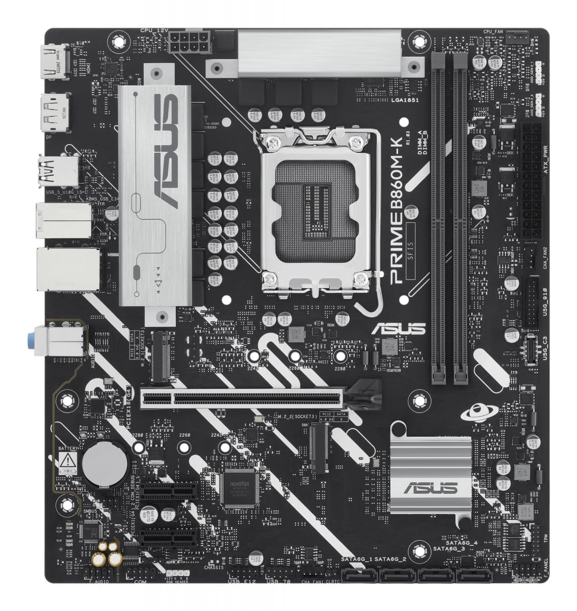 ASUS ASUS PRIME B860M-K Intel B860 LGA 1851 (Socket V1) micro ATX - COMPONENTI | TecnoCARE.net Sabaudia, Latina, Terracina, San Felice Circeo e Pontinia