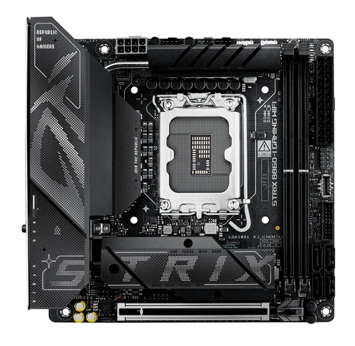 ASUS ASUS ROG STRIX B860-I GAMING WIFI Intel B860 LGA 1851 (Socket V1) mini ITX - COMPONENTI | TecnoCARE.net Sabaudia, Latina, Terracina, San Felice Circeo e Pontinia
