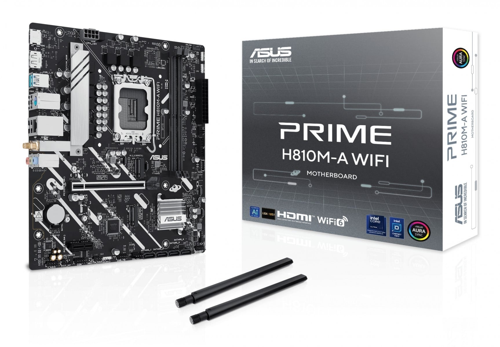 ASUS ASUS PRIME H810M-A WIFI Intel H810 LGA 1851 (Socket V1) micro ATX - COMPONENTI | TecnoCARE.net Sabaudia, Latina, Terracina, San Felice Circeo e Pontinia