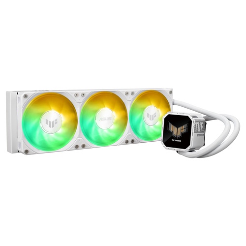 ASUS ASUS DISSIPATORE A LIQUIDO TUF GAMING LC III 360 ARGB LCD WHT - CPU DISSIPATORI | TecnoCARE.net Sabaudia, Latina, Terracina, San Felice Circeo e Pontinia