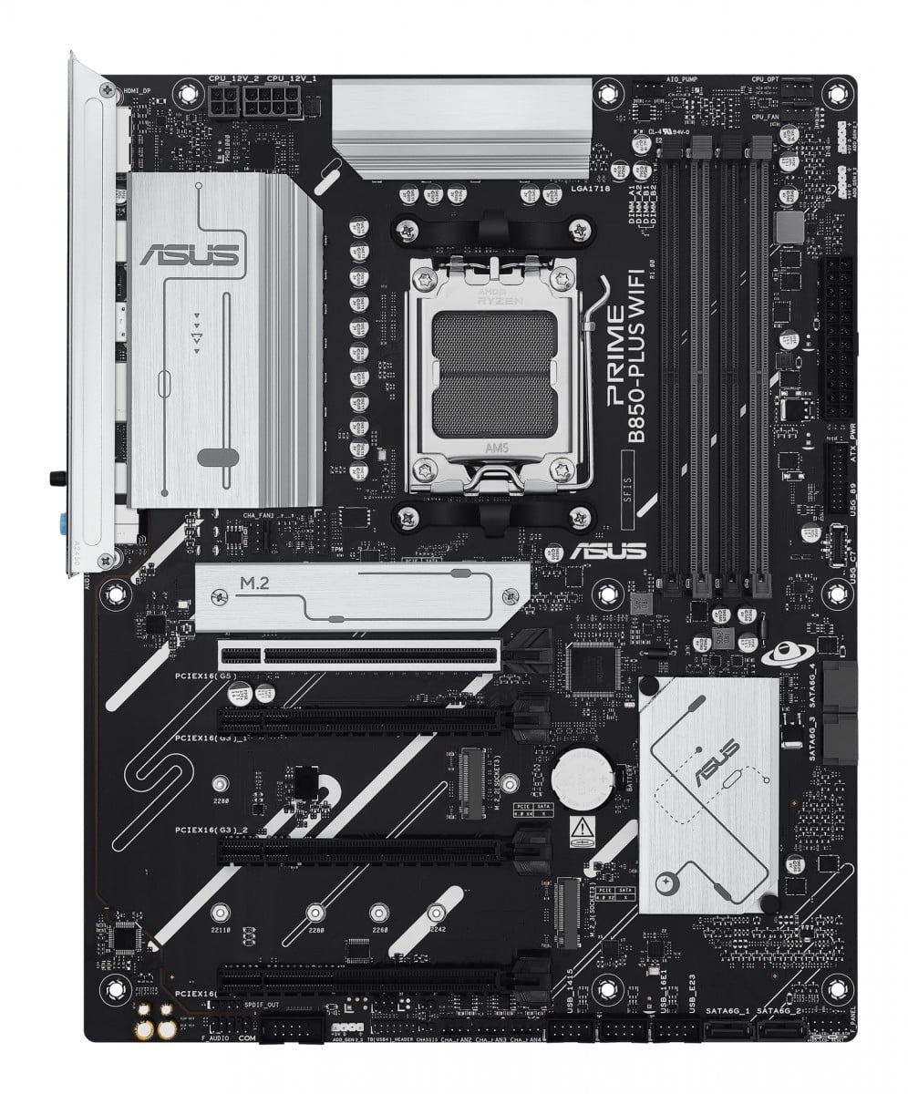 ASUS ASUS PRIME B850-PLUS WIFI AMD B850 Socket AM5 ATX - COMPONENTI | TecnoCARE.net Sabaudia, Latina, Terracina, San Felice Circeo e Pontinia