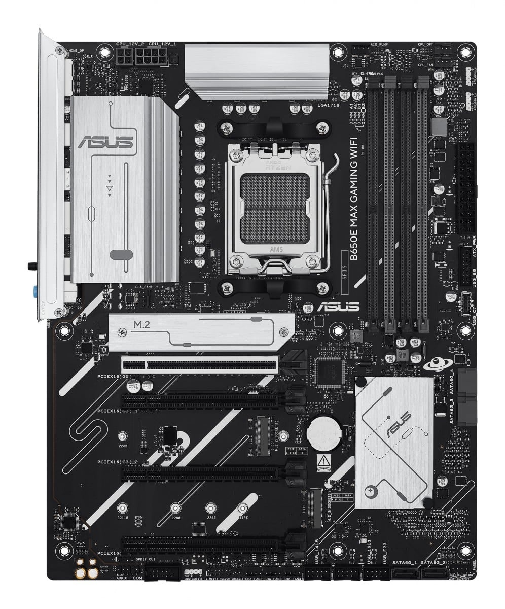 ASUS ASUS B650E MAX GAMING WIFI AMD B650 Socket AM5 ATX - COMPONENTI | TecnoCARE.net Sabaudia, Latina, Terracina, San Felice Circeo e Pontinia