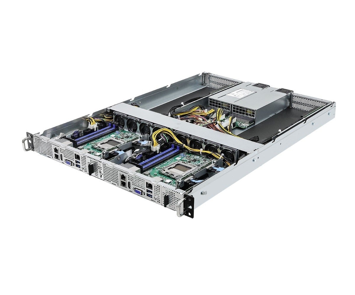 ASROCK ASRock 1U2N2G-AM5/2T, Rack 1U, 2- node system, UP, AMD EPYC 4005, 1xGPU, 2x10GbE, Red. PSU, IPMI - PC | TecnoCARE.net Sabaudia, Latina, Terracina, San Felice Circeo e Pontinia