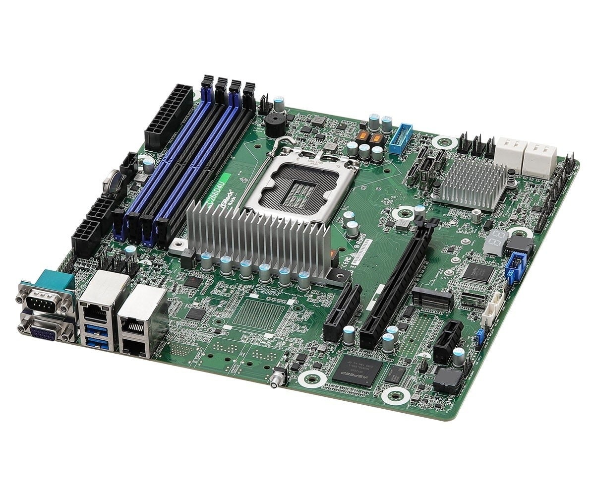 ASROCK ASRock EC266D4U, 1xSKT LGA 1700, Intel E-2400, C266, SATA, NVMe, 1xM.2, 2xGbE, IPMI - COMPONENTI | TecnoCARE.net Sabaudia, Latina, Terracina, San Felice Circeo e Pontinia