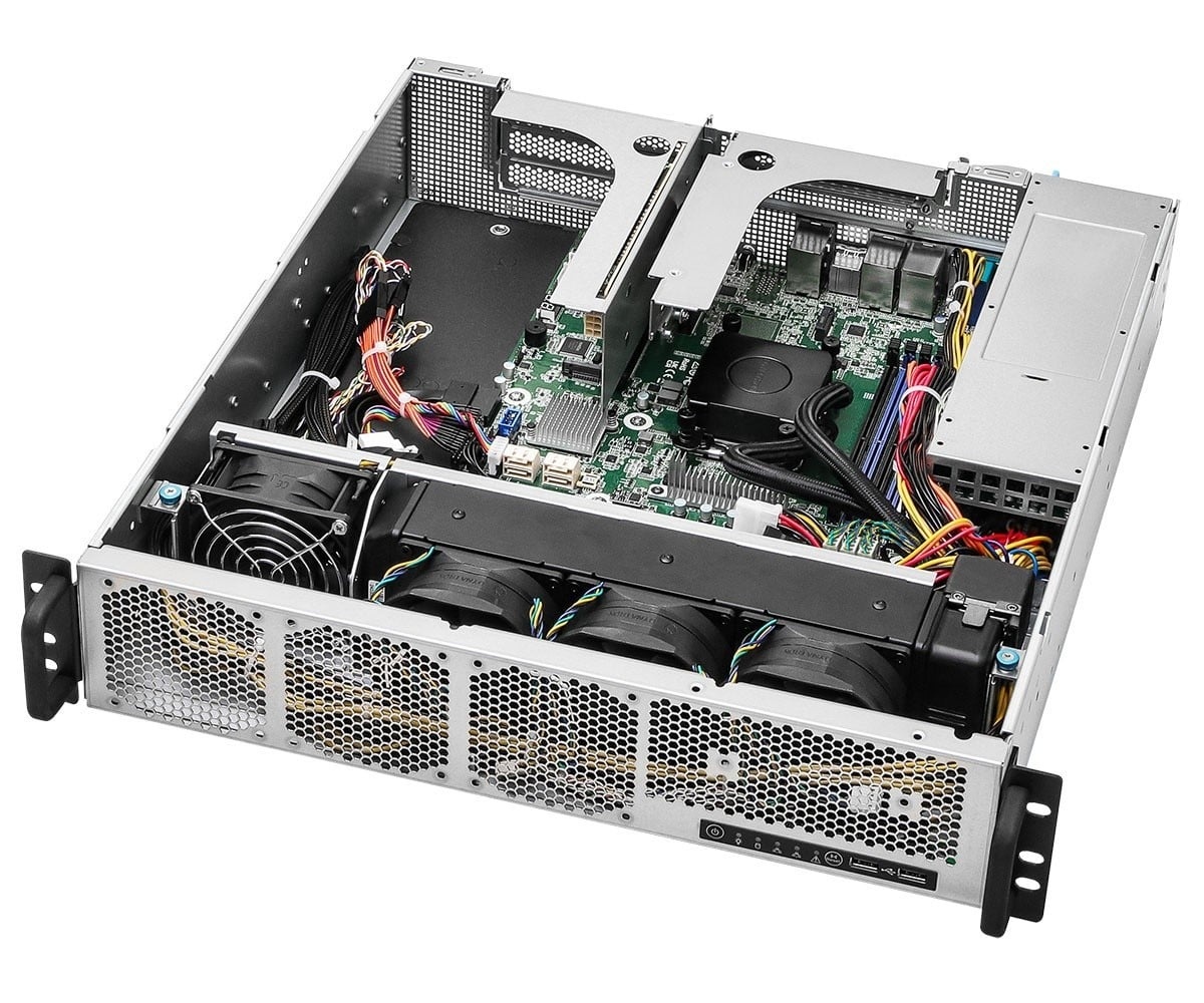 ASROCK ASRock 2U1G-B650/AQUA, UP, Rack 2U, AMD Ryzen 9000, 2xSFF, 1xGPU, 2xGbE, Red. PSU, IPMI - PC | TecnoCARE.net Sabaudia, Latina, Terracina, San Felice Circeo e Pontinia