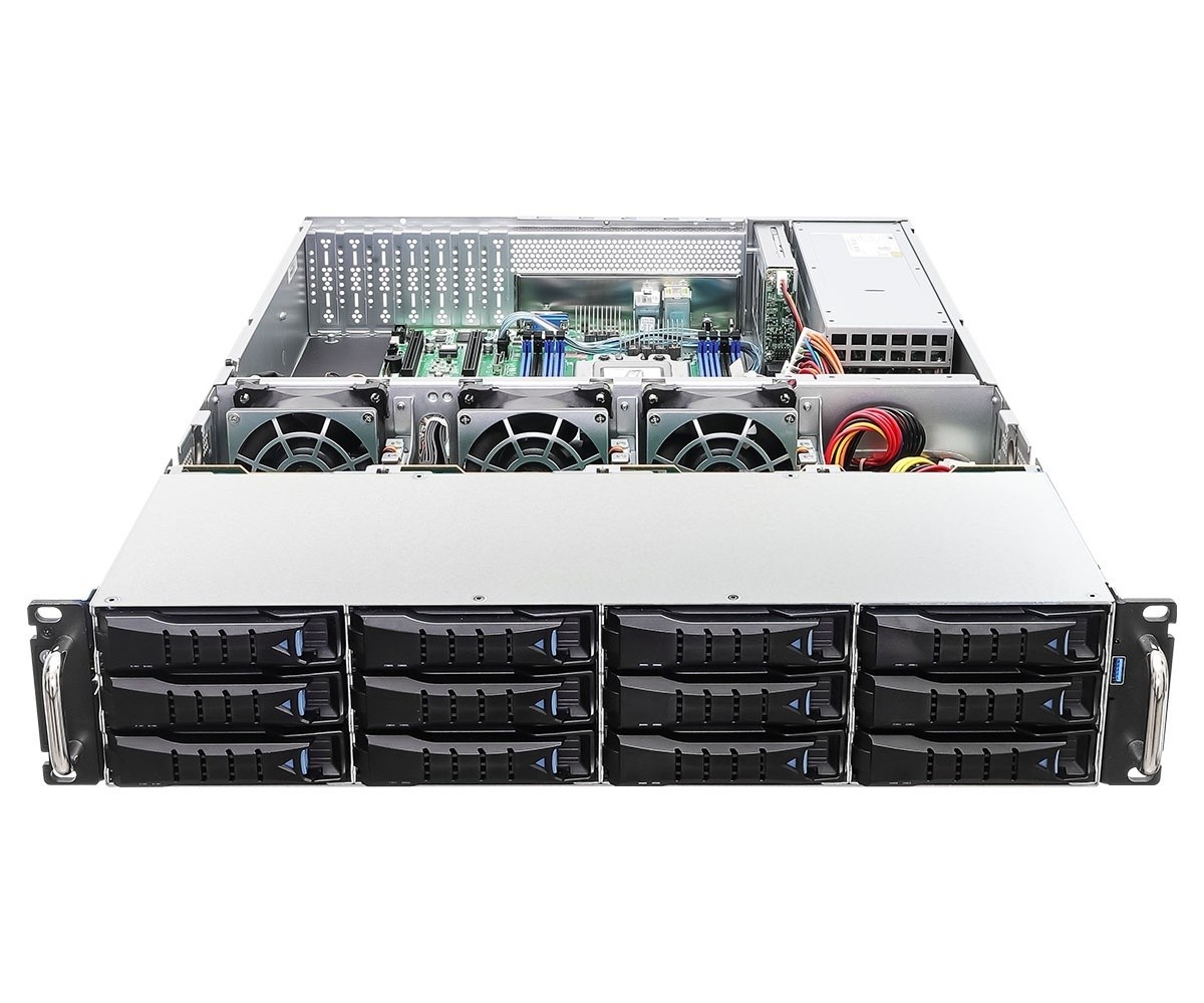 ASROCK ASRock 2U12L2S-SIENA, Rack 2U, UP, AMD EPYC 8004, 12xLFF, 2XSFF, 2xGbE, Red. PSU, IPMI - PC | TecnoCARE.net Sabaudia, Latina, Terracina, San Felice Circeo e Pontinia