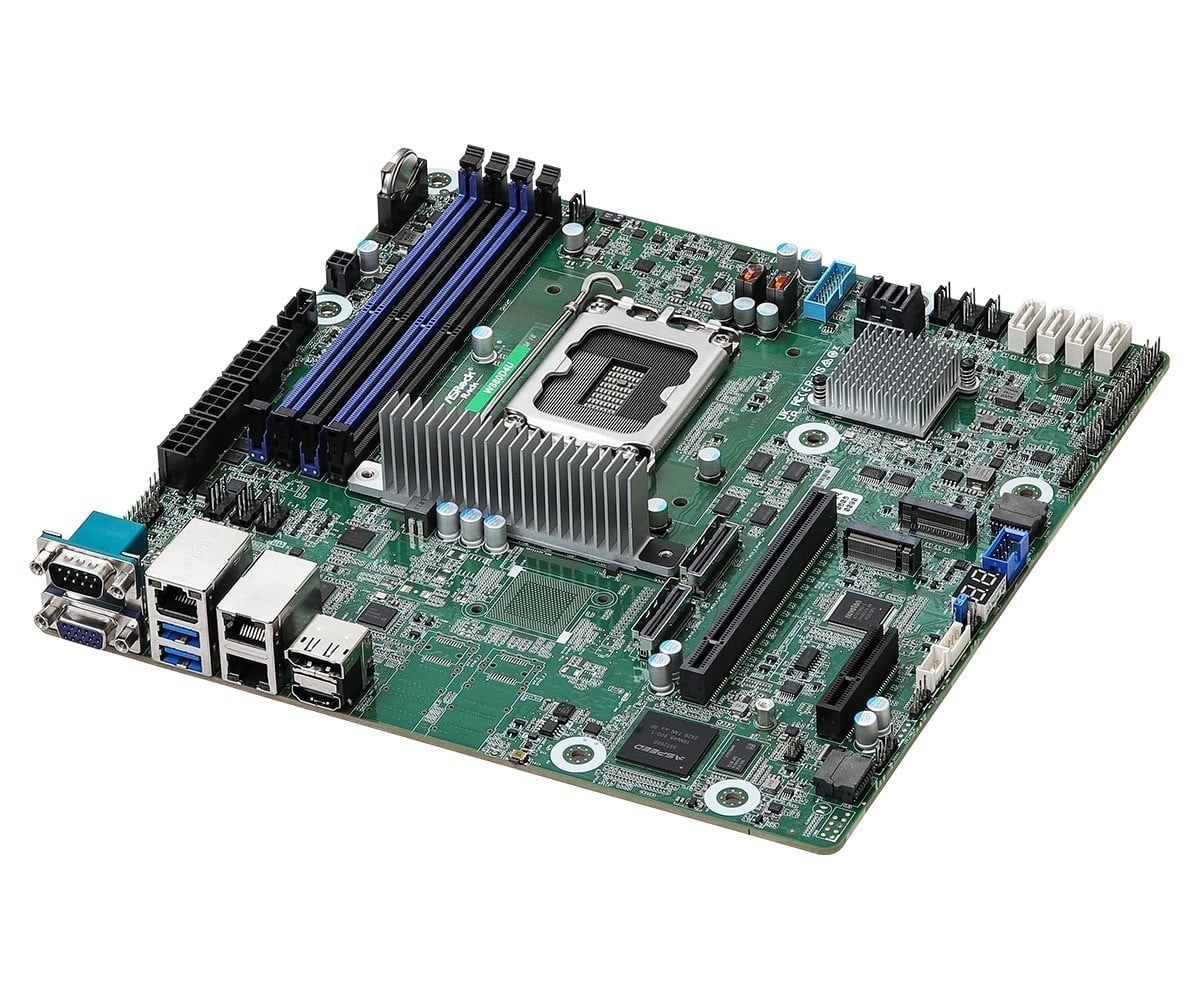 ASROCK ASRock W880D4U, 1xSKT LGA 1851, Intel Core Ultra, W880, SATA, 2xM.2, 2xGbE, IPMI - COMPONENTI | TecnoCARE.net Sabaudia, Latina, Terracina, San Felice Circeo e Pontinia