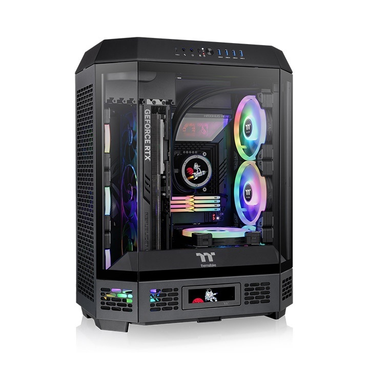 THERMALTAKE Thermaltake The Tower 600 - Black - CASE | TecnoCARE.net Sabaudia, Latina, Terracina, San Felice Circeo e Pontinia