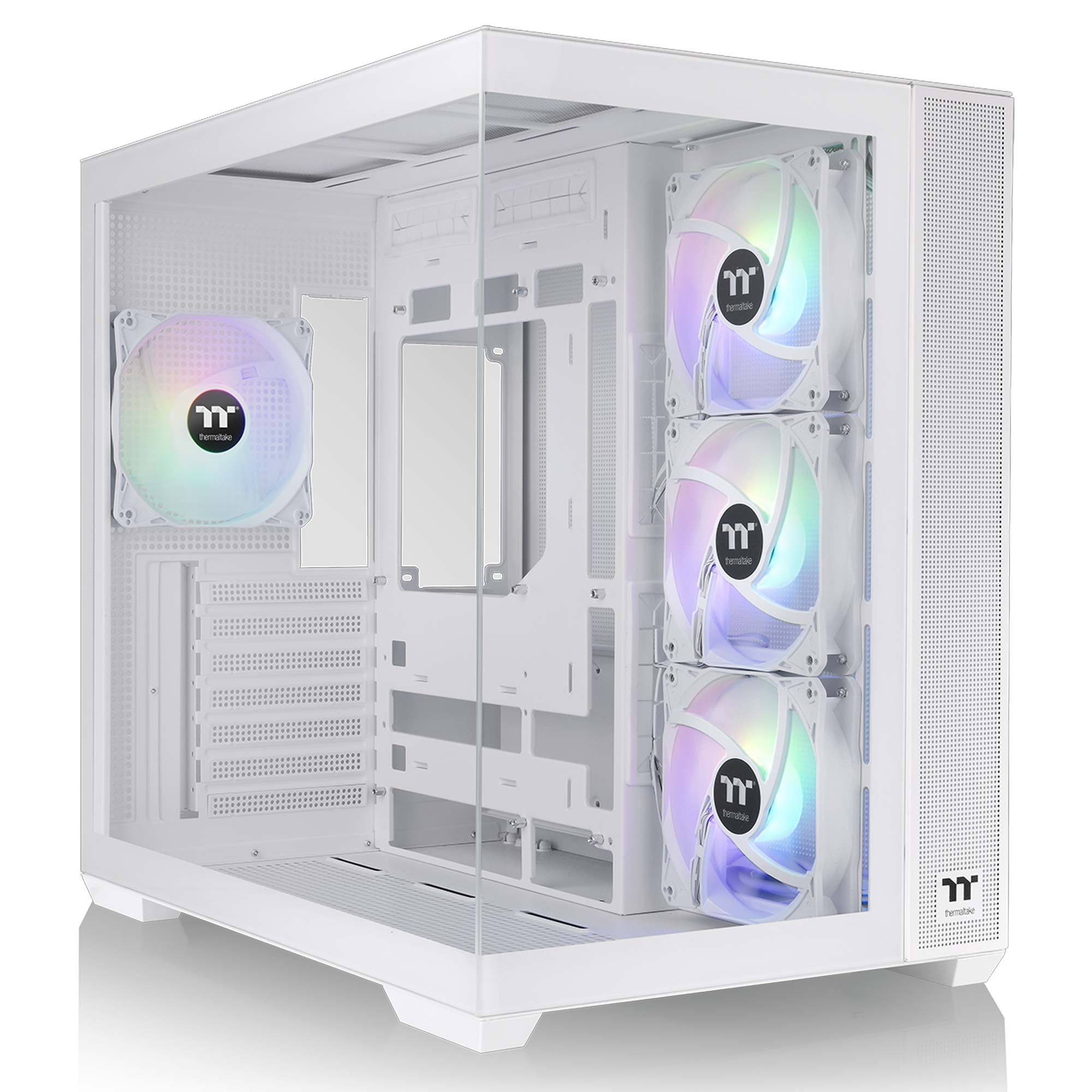 THERMALTAKE Thermaltake View 380 TG ARGB, Vetro Temperato - Bianco - CASE | TecnoCARE.net Sabaudia, Latina, Terracina, San Felice Circeo e Pontinia