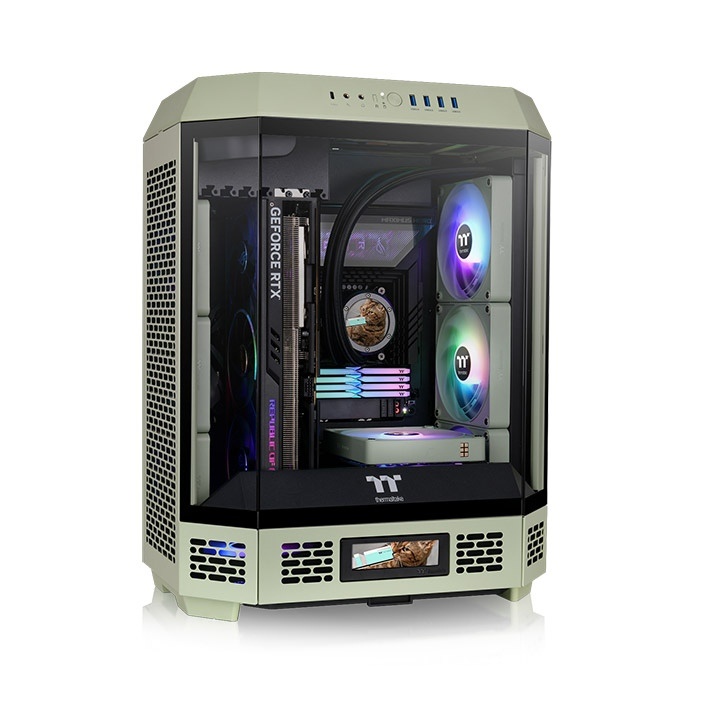THERMALTAKE Thermaltake The Tower 600 - Matcha Green - CASE | TecnoCARE.net Sabaudia, Latina, Terracina, San Felice Circeo e Pontinia