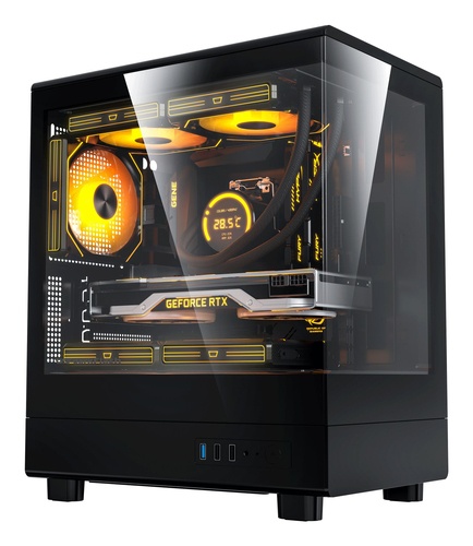 DARKFLASH DARKFLASH DB330M MESH PC CASE, MICRO-ATX/MINI-ITX MOTHERBOARD SUPPORT, NO FANS, MESH FRONT, TEMPERED - CASE | TecnoCARE.net Sabaudia, Latina, Terracina, San Felice Circeo e Pontinia