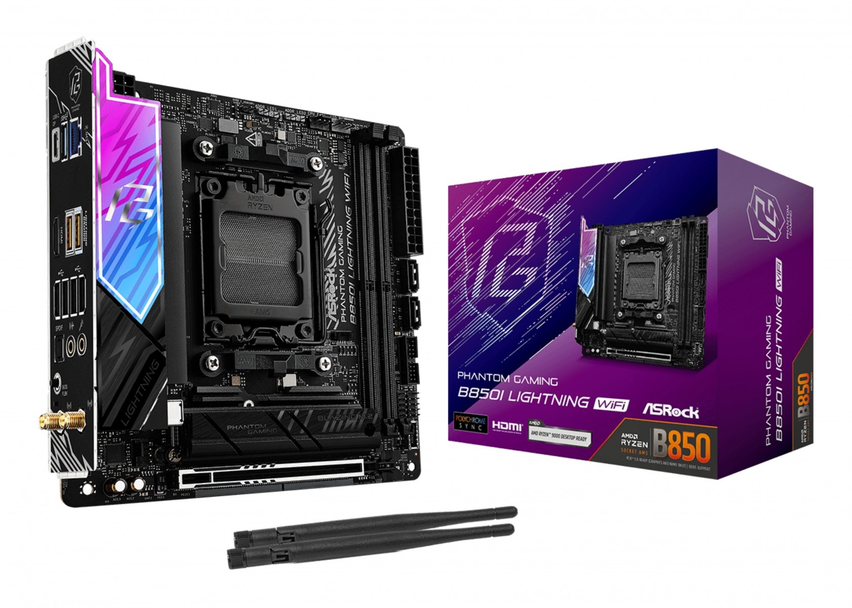 ASROCK ASRock B850I Lightning WiFi Scheda madre Mini ITX per processori AMD Ryzen 7000 Series - COMPONENTI | TecnoCARE.net Sabaudia, Latina, Terracina, San Felice Circeo e Pontinia