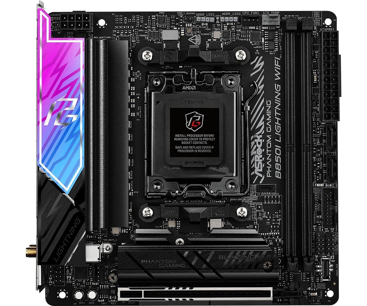 ASROCK ASRock B850I Lightning WiFi Scheda madre Mini ITX per processori AMD Ryzen 7000 Series - COMPONENTI | TecnoCARE.net Sabaudia, Latina, Terracina, San Felice Circeo e Pontinia