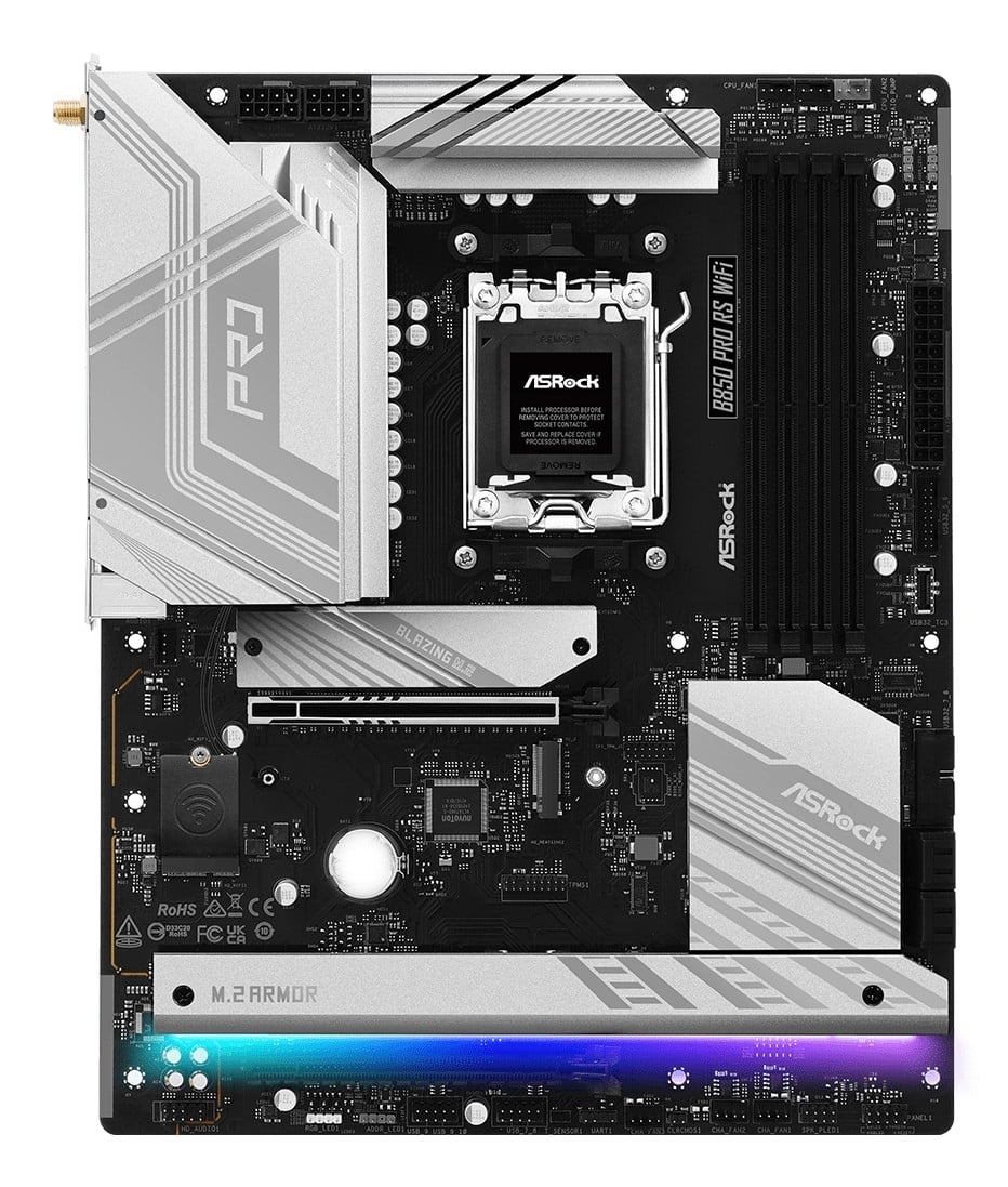 ASROCK ASRock 90-MXBQL-A0UAYZ Scheda madre B850 Pro RS WiFi ATX con DDR5 e Ethernet 2.5Gb - COMPONENTI | TecnoCARE.net Sabaudia, Latina, Terracina, San Felice Circeo e Pontinia