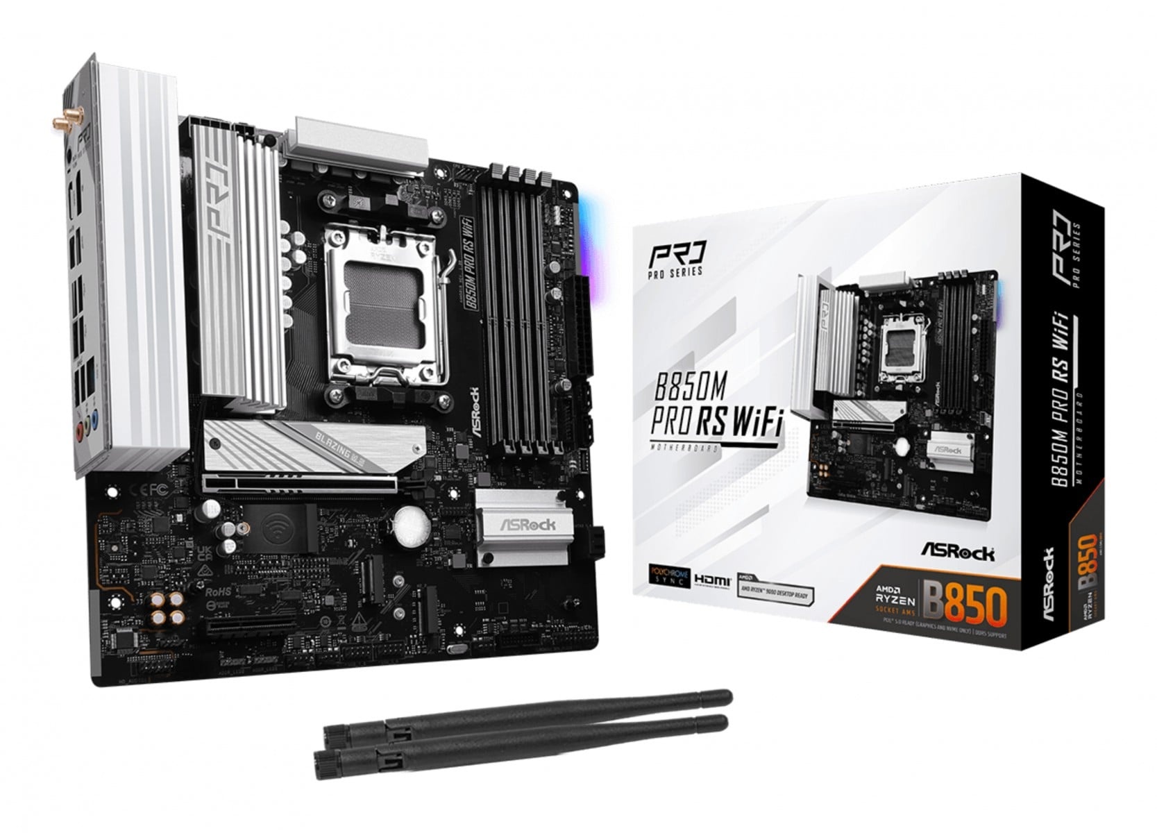 ASROCK ASRock 90-MXBR70-A0UAYZ Scheda madre B850M Pro RS WiFi DDR5 Supporto PCIe 5.0 - COMPONENTI | TecnoCARE.net Sabaudia, Latina, Terracina, San Felice Circeo e Pontinia