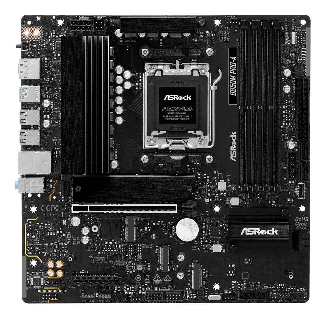 ASROCK ASRock B850M PRO-A Scheda madre AMD Ryzen 7000 con supporto DDR5 - COMPONENTI | TecnoCARE.net Sabaudia, Latina, Terracina, San Felice Circeo e Pontinia