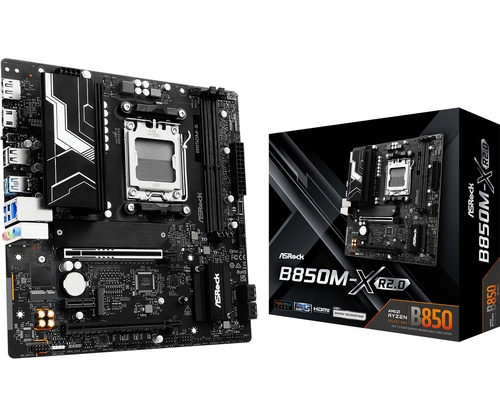 ASROCK ASRock 90-MXBSG0-A0UAYZ B850M-X R2.0 Scheda madre Micro ATX con DDR5 e Ethernet 2.5 Gigabit - COMPONENTI | TecnoCARE.net Sabaudia, Latina, Terracina, San Felice Circeo e Pontinia