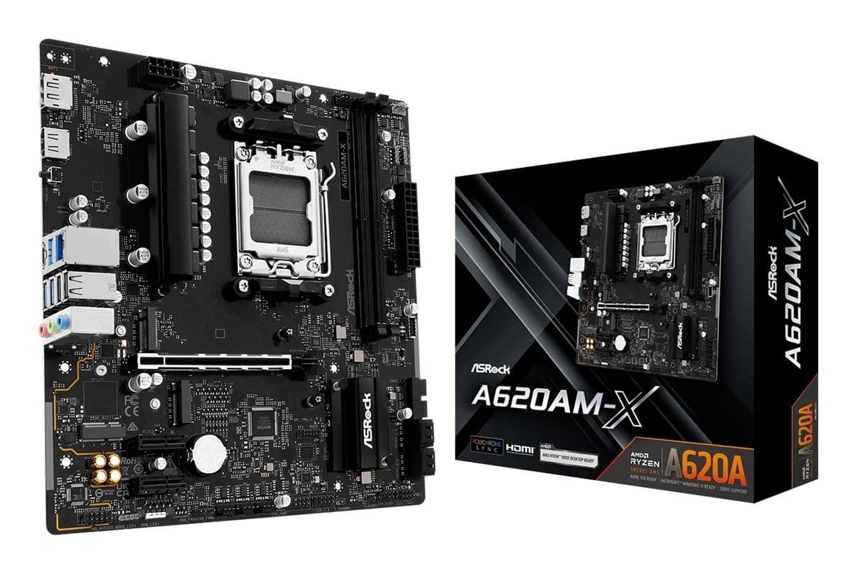 ASROCK Asrock A620AM-X scheda madre AMD A620 Socket AM5 micro ATX - COMPONENTI | TecnoCARE.net Sabaudia, Latina, Terracina, San Felice Circeo e Pontinia