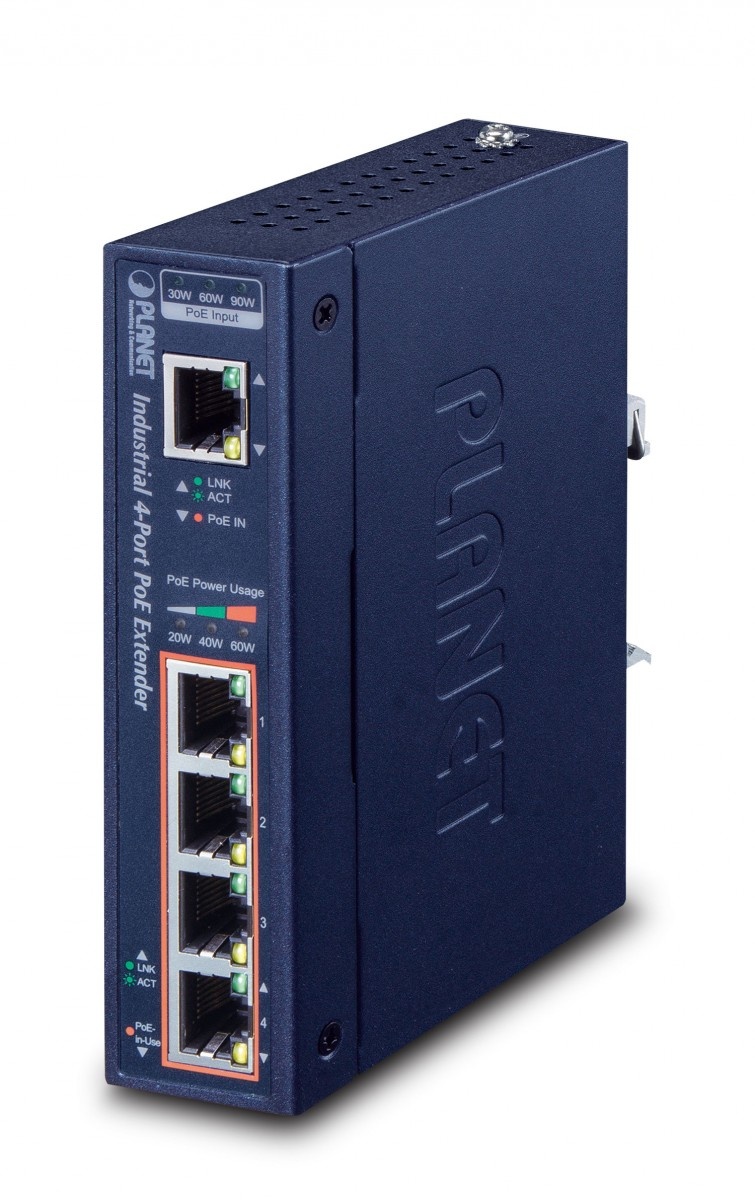 PLANET PLANET IPOE-E174 moltiplicatore di rete Trasmettitore di rete Blu 10, 1000, 100 Mbit/s - RETI | TecnoCARE.net Sabaudia, Latina, Terracina, San Felice Circeo e Pontinia