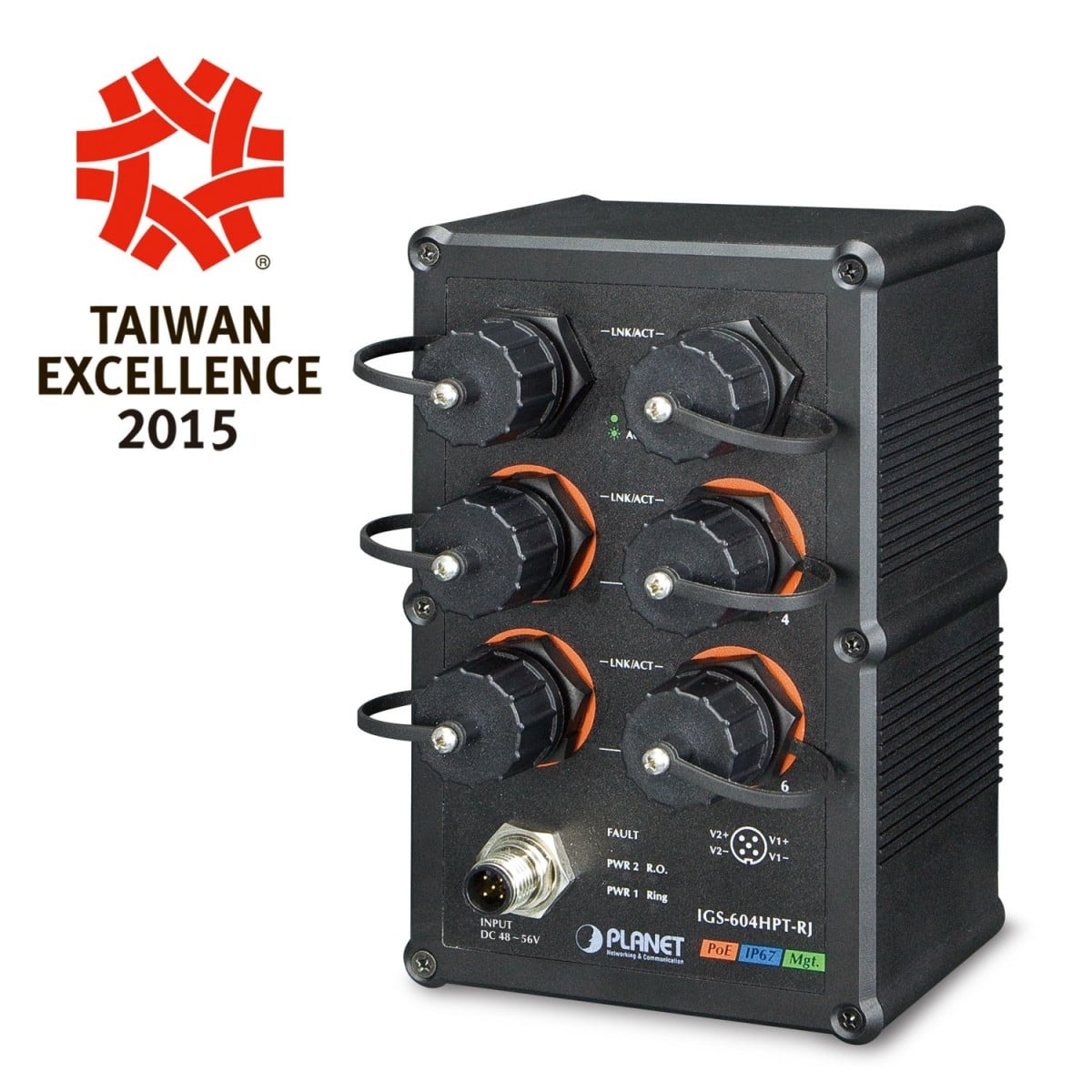 PLANET PLANET IGS-604HPT-RJ switch di rete Gestito L2+ Gigabit Ethernet (10/100/1000) Supporto Power over Ethernet (PoE) Nero - RETI | TecnoCARE.net Sabaudia, Latina, Terracina, San Felice Circeo e Pontinia