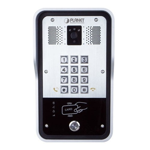 PLANET PLANET HDP-5260PT sistema per video-citofono 1 MP Nero, Acciaio inossidabile - ACCESSO E CONTROLLO | TecnoCARE.net Sabaudia, Latina, Terracina, San Felice Circeo e Pontinia