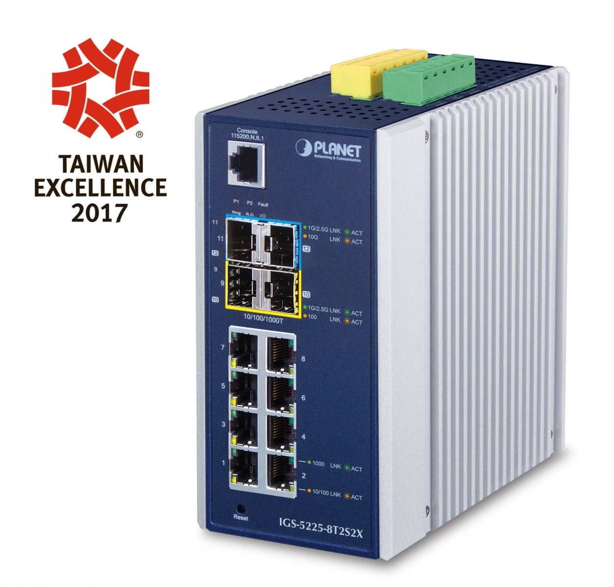 PLANET PLANET IGS-5225-8T2S2X switch di rete Gestito L3 Gigabit Ethernet (10/100/1000) Blu, Argento - RETI | TecnoCARE.net Sabaudia, Latina, Terracina, San Felice Circeo e Pontinia
