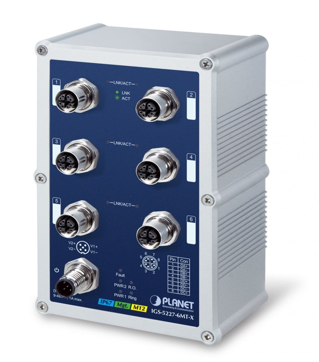 PLANET PLANET IGS-5227-6MT-X switch di rete Gestito L2+ Nessuno Blu, Argento - RETI | TecnoCARE.net Sabaudia, Latina, Terracina, San Felice Circeo e Pontinia