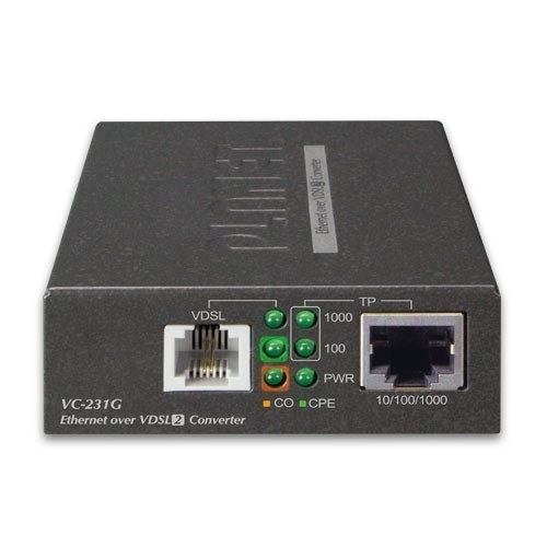 PLANET PLANET VC-231G convertitore multimediale di rete 1000 Mbit/s Nero - RETI | TecnoCARE.net Sabaudia, Latina, Terracina, San Felice Circeo e Pontinia