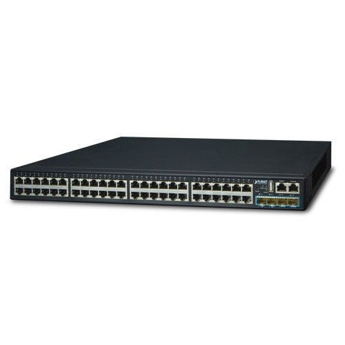 PLANET PLANET SGS-6341-48T4X switch di rete Gestito L3 Gigabit Ethernet (10/100/1000) 1U Nero - RETI | TecnoCARE.net Sabaudia, Latina, Terracina, San Felice Circeo e Pontinia