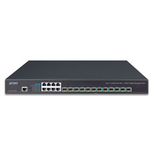 PLANET PLANET XGS-6350-12X8TR switch di rete Gestito L3 Gigabit Ethernet (10/100/1000) 1U Nero - RETI | TecnoCARE.net Sabaudia, Latina, Terracina, San Felice Circeo e Pontinia