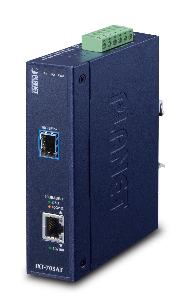 PLANET PLANET IXT-705AT convertitore multimediale di rete 20000 Mbit/s Blu - RETI | TecnoCARE.net Sabaudia, Latina, Terracina, San Felice Circeo e Pontinia
