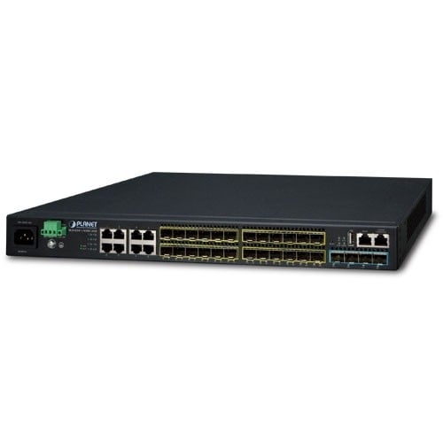 PLANET PLANET SGS-6341-16S8C4XR switch di rete Gestito L3 Gigabit Ethernet (10/100/1000) 1U Nero - RETI | TecnoCARE.net Sabaudia, Latina, Terracina, San Felice Circeo e Pontinia