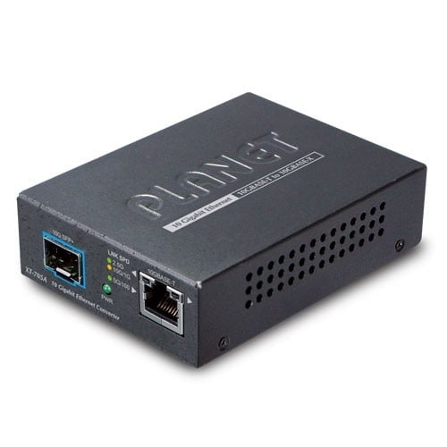 PLANET PLANET XT-705A convertitore multimediale di rete 10000 Mbit/s Modalità multipla, Modalità singola - RETI | TecnoCARE.net Sabaudia, Latina, Terracina, San Felice Circeo e Pontinia